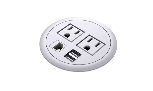 Multicontacto Escritorio USB Sobremesa