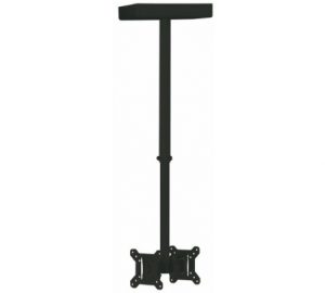 Soporte montador de techo con altura ajustable 2 Tv Hasta 27"