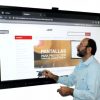 Pantalla interactiva táctil precio / Monitor LED multi-touch