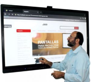 Pantalla interactiva táctil precio / Monitor LED multi-touch