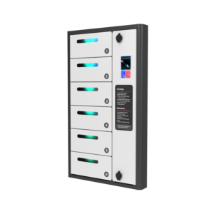 Locker de Carga Exterior 6 Compartimentos Yolkvisual YV-LK06X