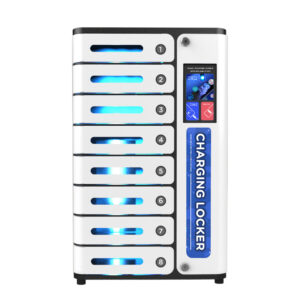 Locker de Carga Touch 8 Compartimentos con Pantalla Yolkvisual YV-LK08P