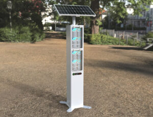 Torre Solar de Renta de Baterías Portátiles Yolkvisual YV-SO01