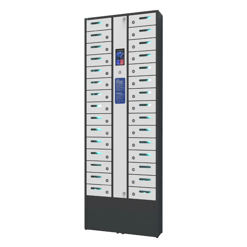 Locker de Carga Touch 30 Compartimentos Yolkvisual YV-LK30P