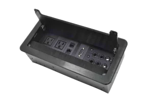 organizador de cables para escritorio