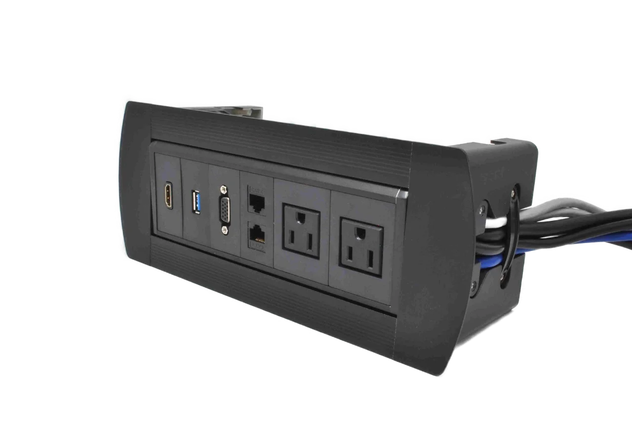 caja de conectividad para mesa de juntas mexico