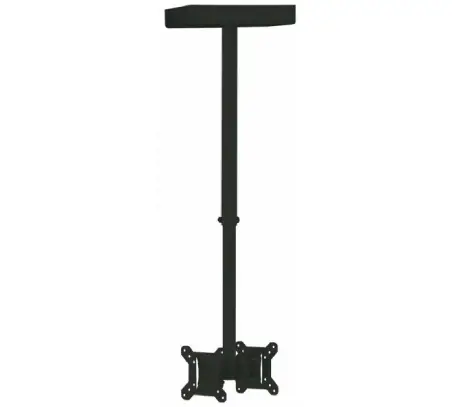 Soporte montador de techo con altura ajustable 2 Tv Hasta 27"