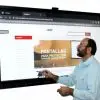 Pantalla interactiva táctil precio / Monitor LED multi-touch