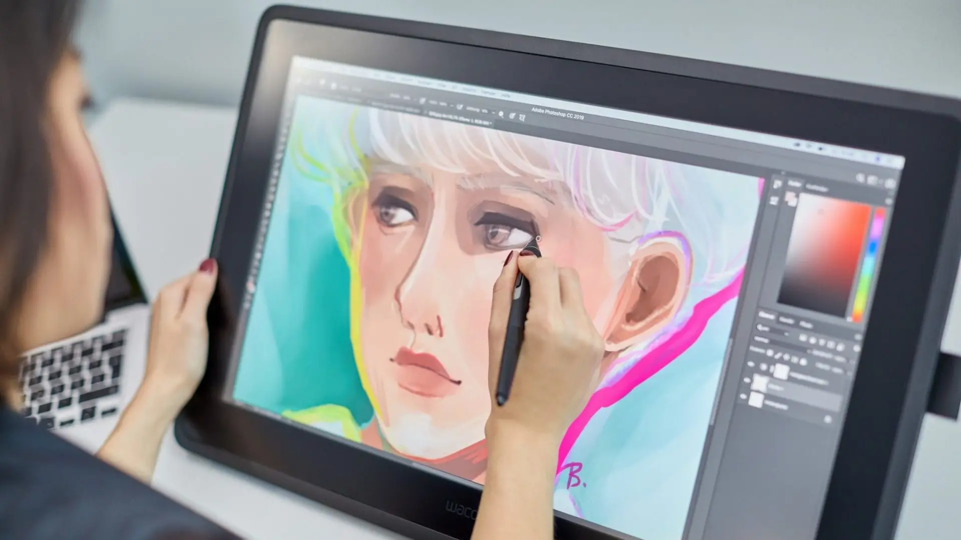 monitor interactivo wacom